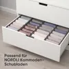 Pojemniki do przechowywania z przegródkami, organizer z Podgląd zdjęcia produktu 3