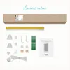 Estika Roleta bez vrtání - 90 x 220 cm - Žlutá - Snadná Náhled obrázku produktu 8