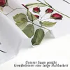 polyester duschvorhang mit blumen pflanzen aquarell design, Produktbild-Vorschau 3