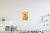 MuchoWow® Textilposter Vogel - Kohlmeise - Blumen - Produktbild-Vorschau 2
