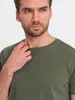 Ombre Clothing Kurzarmhemd für Männer Douma khaki 3XL Produktbild-Vorschau 3
