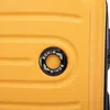 Großer Hartschalenkoffer 4 Rollen ABS Gelb 97L WINGS COOT Produktbild-Vorschau 11