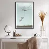 Gerahmtes Poster - Schwarzer Rahmen - Vintage unwirklich Produktbild-Vorschau 6