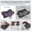 CHICASA Ergonomisches Nackenstützkissen aus 55D Memory Produktbild-Vorschau 5