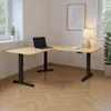A corner desk with a laptop and a lamp in a well-lit room. Náhľad obrázku produktu