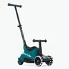 A teal and black SmartTrike Xtend Scooter+Ride On is shown against a white background. Voir les images du produit