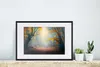 MuchoWow® Gerahmtes Poster Wald - Nebel - Herbst 60x40 cm - Produktbild-Vorschau 4