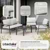 TecTake 405526, Šedá, 1 kusů Náhled obrázku produktu 8