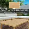 Outsunny Salon de jardin extérieur en résine tressée 5 Voir les images du produit 7