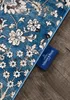 Villeroy & Boch Kurzflor Teppich Ernest, Blau Creme, Produktbild-Vorschau 7