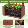 COSTWAY Rosenbogen mit 2 Blumenkästen, Gartenbogen 208 x 55 Produktbild-Vorschau 5