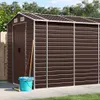 VidaXL Casetta da giardino 191x555x198 cm in acciaio Anteprima dell’immagine prodotto 2