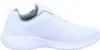 A side view of a white athletic shoe. Produktbild-Vorschau