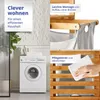 Lumaland 08472, 60 l, Rechteckig, Bambus, Baumwolle, Produktbild-Vorschau 5
