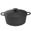 Gusseisen Topf 3L Gusseiserner Topf Ø 22 cm Kochtopf aus Produktbild-Vorschau 1