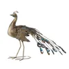 Dekorative Figur in Form eines Pfaus Pavo Produktbild-Vorschau 1