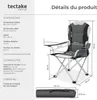 Chaise pliante avec rembourrage - gris, par pièce Voir les images du produit 6