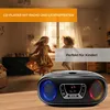 Denver TCL-212BT Boombox mit CD, Bluetooth, USB, AUX & Produktbild-Vorschau 2
