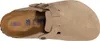 A top-down view of a single Birkenstock Boston clog. Produktbild-Vorschau