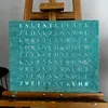 WordClock Jupiter Grünspan - Wortuhr aus oxidiertem Messing Produktbild-Vorschau 6