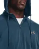 Under Armour Ua Armour Fleece Fz Hoodie 437 Petrol Blue L Produktbild-Vorschau 8