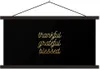 MuchoWow® Textilposter Zitate - Sprichwörter - Gold - Produktbild-Vorschau 1