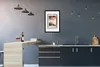 MuchoWow® Gerahmtes Poster Durchblick - Holz - Strand 40x60 Produktbild-Vorschau 2