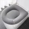Toilettensitzbezug Waschbar 2 Stück Badezimmer Waschbar Produktbild-Vorschau 6