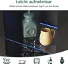 SONNI Schwarz hochglanz Vitrinenschrank mit LED beleuchtung Produktbild-Vorschau 4