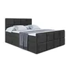 ALTDECOR Boxspringbett mit Fußteil, 2 Matratzen und Topper Produktbild-Vorschau 2