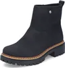 A black boot on a white background. Produktbild-Vorschau