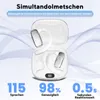 JYX Weiß Bluetooth-Ohrhörer mit KI-Übersetzungsfunktion Produktbild-Vorschau 9