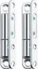 2 zawias drzwiowy przykręcany 15 x 83 mm ocynkowany Podgląd zdjęcia produktu 1