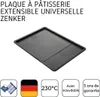 ZENKER regulowana blacha do pieczenia 37-52x33x1,5cm czarna Podgląd zdjęcia produktu 24