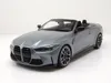 Minichamps 1:18 BMW M4 CABRIOLET - 2020 - GREY METALLIC Produktbild-Vorschau 1