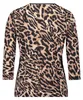 Košile s krátkým 3/4 rukávem 9875 Black/Beige velikost 42 Náhled obrázku produktu 5