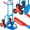 Schodišťový ruční vozík do 100 kg - modrý Náhled obrázku produktu 6