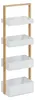 Relaxdays Badregal, 4 Ablagen, Bambus & MDF, Badezimmer Produktbild-Vorschau 8
