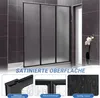 Jayseuw Box doccia 120x140 cm, parete pieghevole a tre ante Anteprima dell’immagine prodotto 6