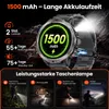 2026 Herren Militär-Smartwatch mit 1,85" AMOLED und 75 Produktbild-Vorschau 6
