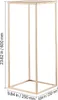 SucceBuy stojak na kwiaty ślubne 250x250x600mm, 10 sztuk Podgląd zdjęcia produktu 8