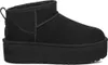 A black UGG platform boot is shown against a white background. Voir les images du produit