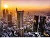 ARTland Glasbild Frankfurt am Main Panorama I Größe: 80x60 Produktbild-Vorschau 1