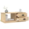 vidaXL Couchtisch Sonoma-Eiche 90x50x35 cm Holzwerkstoff Produktbild-Vorschau 5