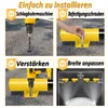 LARS360 2er Radstopper Metall Parkstopper Garagen Produktbild-Vorschau 6