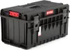 A black tool box with red latches and a red logo on a white background. Náhled obrázku produktu