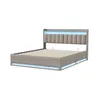 INONEFT Boxspringbed 140 x 190 cm, tweepersoonsbed met Productafbeelding-voorbeeld 13