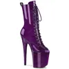 FLAMINGO-1041GP Damen Booties von Pleaser, Lila Lack , EU Produktbild-Vorschau 1