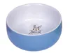 Nobby Nager Keramik Napf "Rabbit" blau/weiß  Ø 11cm x 4,5 Produktbild-Vorschau 1