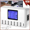 USB Ladegerät, 60W 8Ports USB Ladestation 12A USB C mit LCD Produktbild-Vorschau 9
